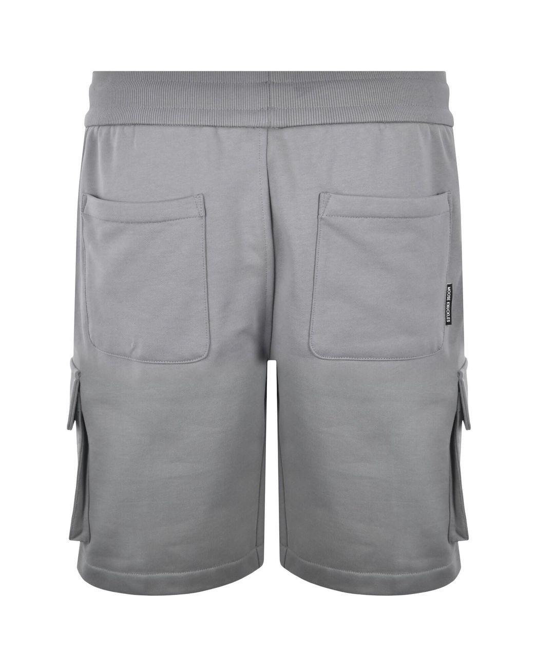Moose Knuckles Gray Hartsfield Cargo Shorts for men