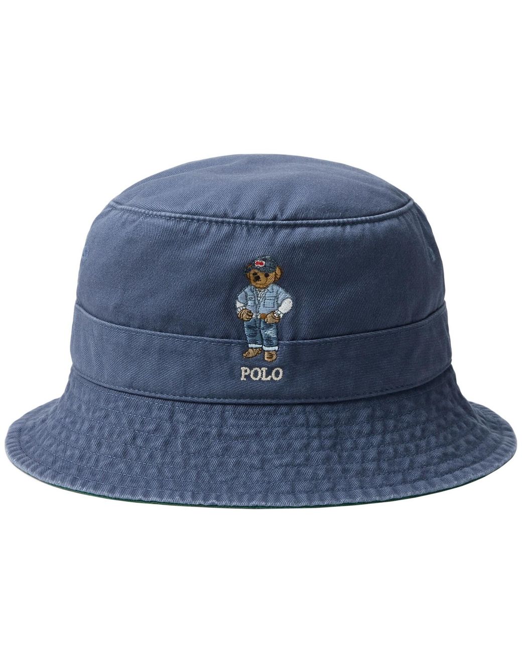 Ralph Lauren Blue Loft Bucket Hat for men