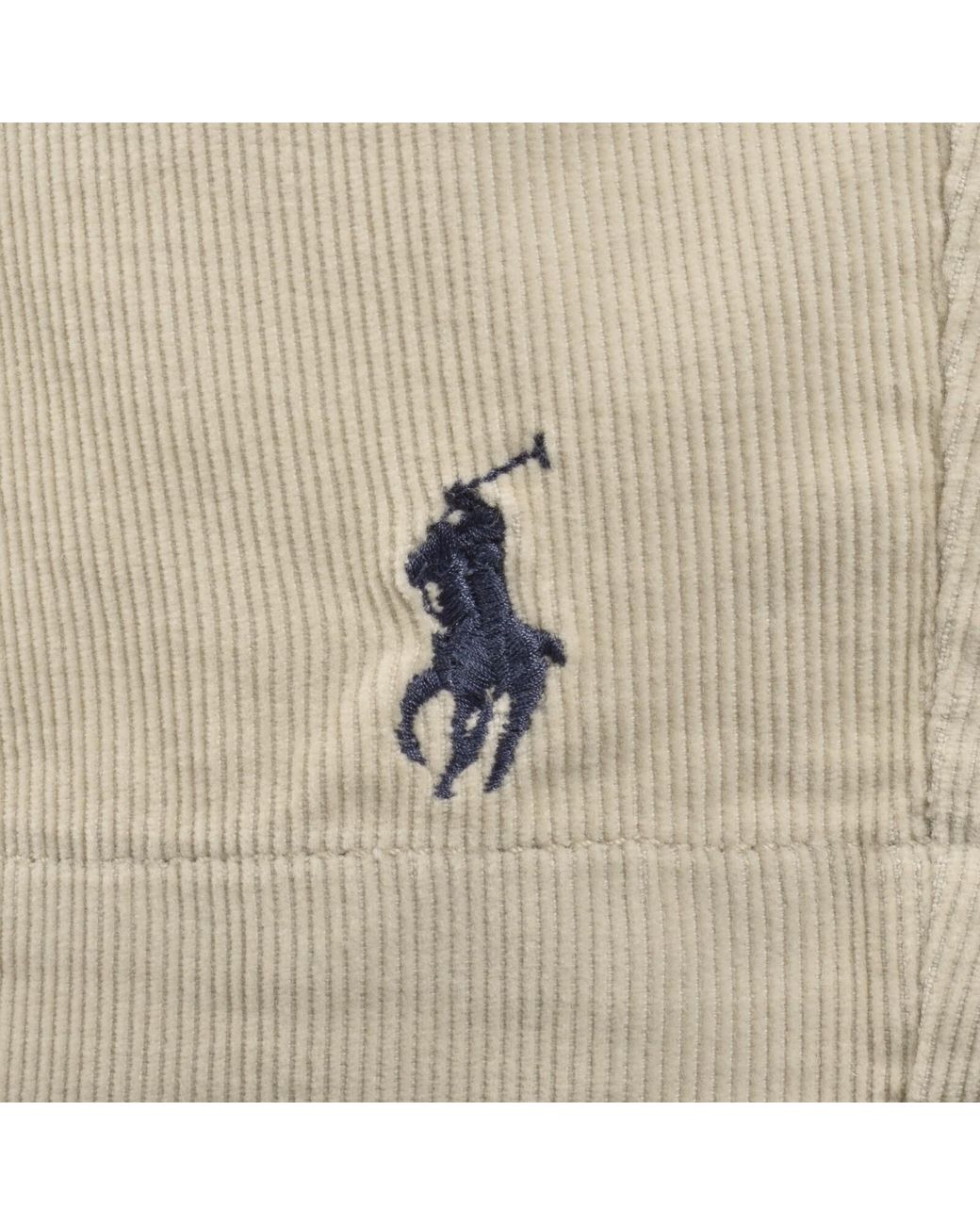 Ralph Lauren Natural Corduroy Shorts for men