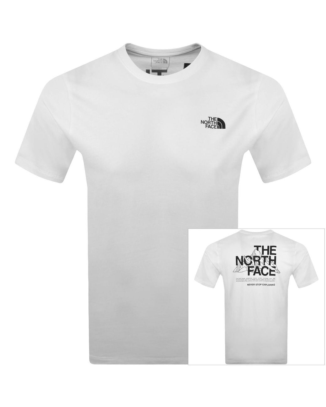 The North Face White Mountain Sketch T Shirt for men