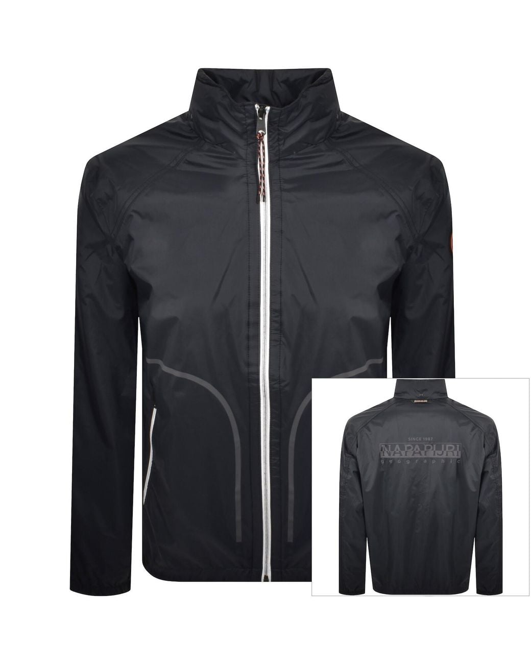 Napapijri Black A Cloudy Jacket for men