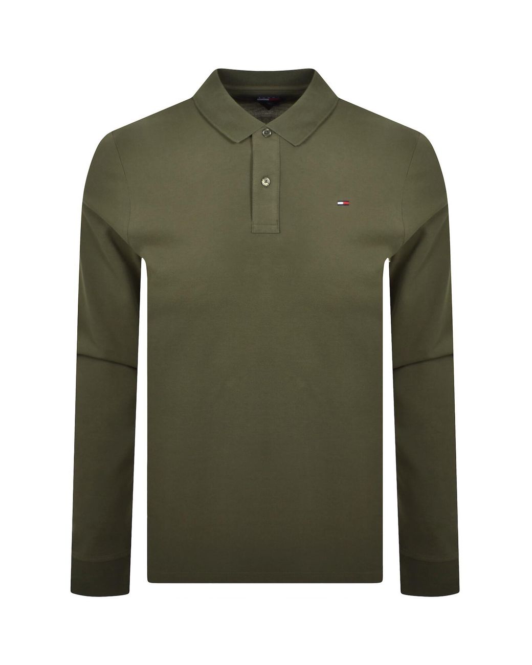 Tommy Hilfiger Green Slim Fit Polo T Shirt for men