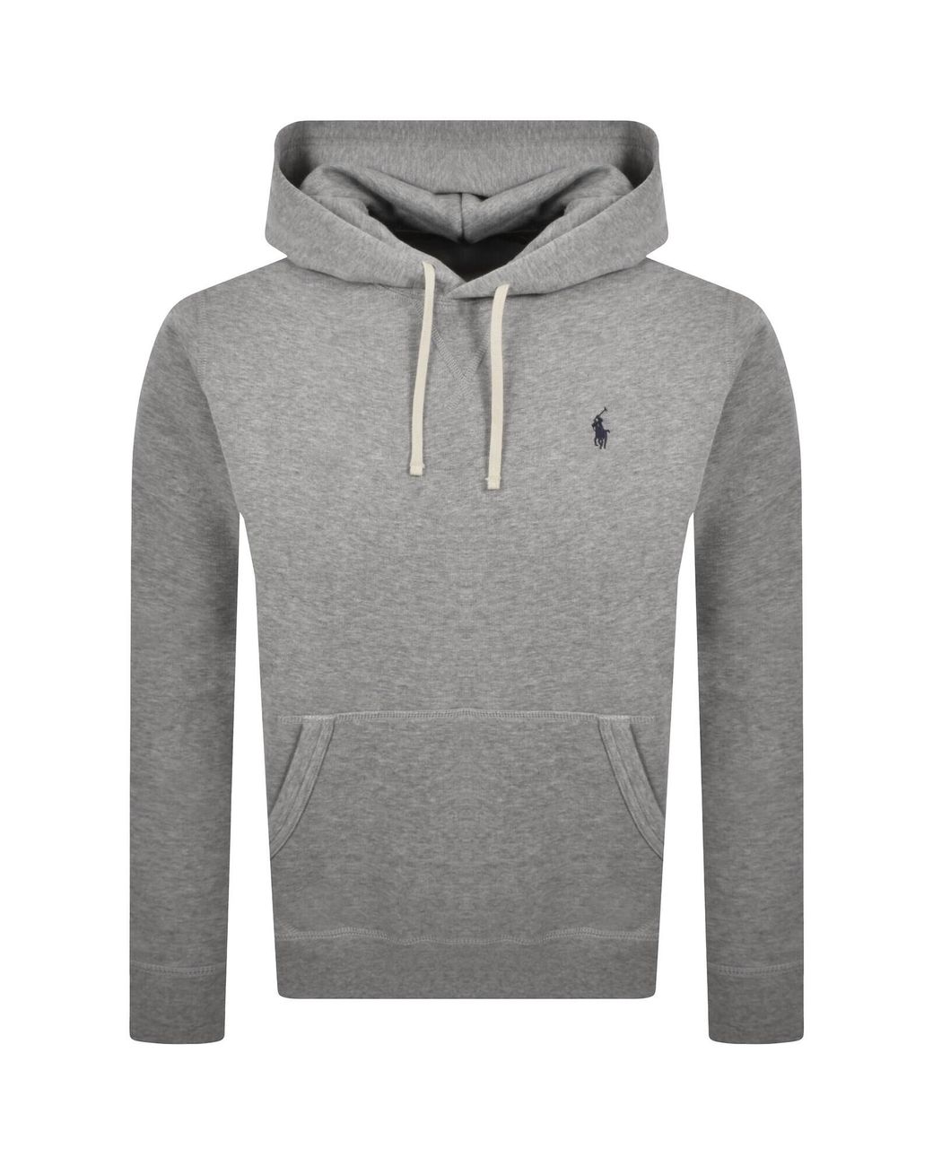 Ralph Lauren Gray Pullover Hoodie for men