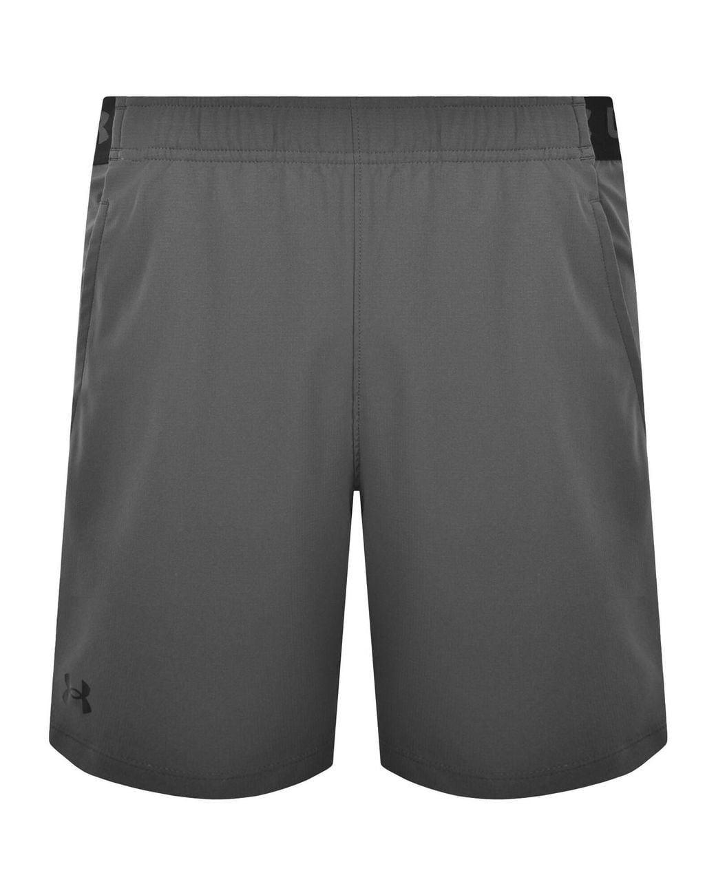 Under Armour Gray Vanish Fitted Woven Shorts for men