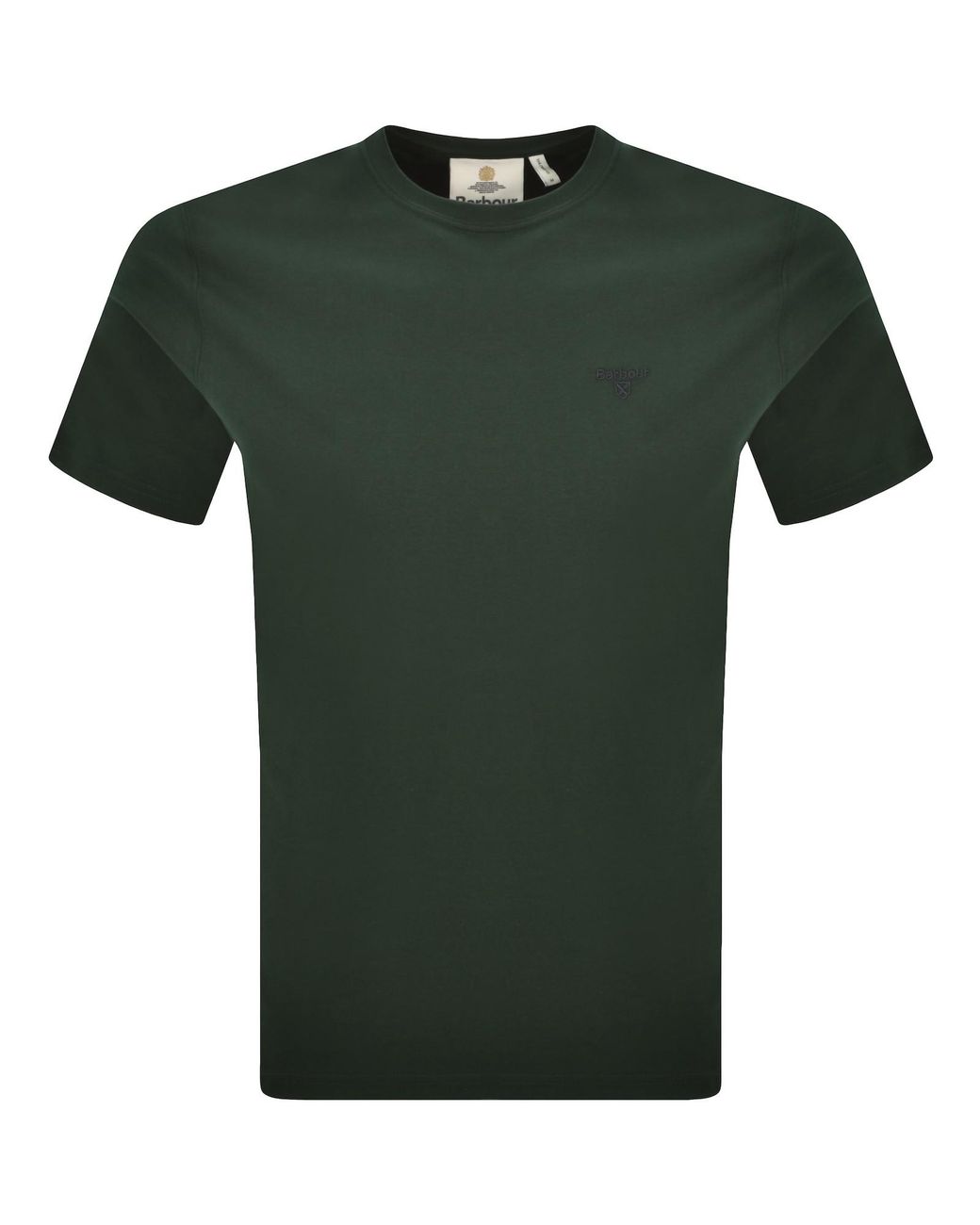 Barbour Green Sports T Shirt for men