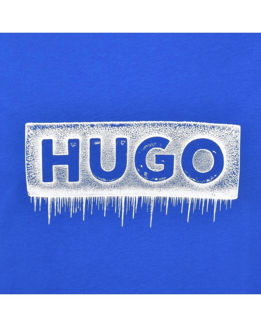 HUGO Blue Nuiden T Shirt for men