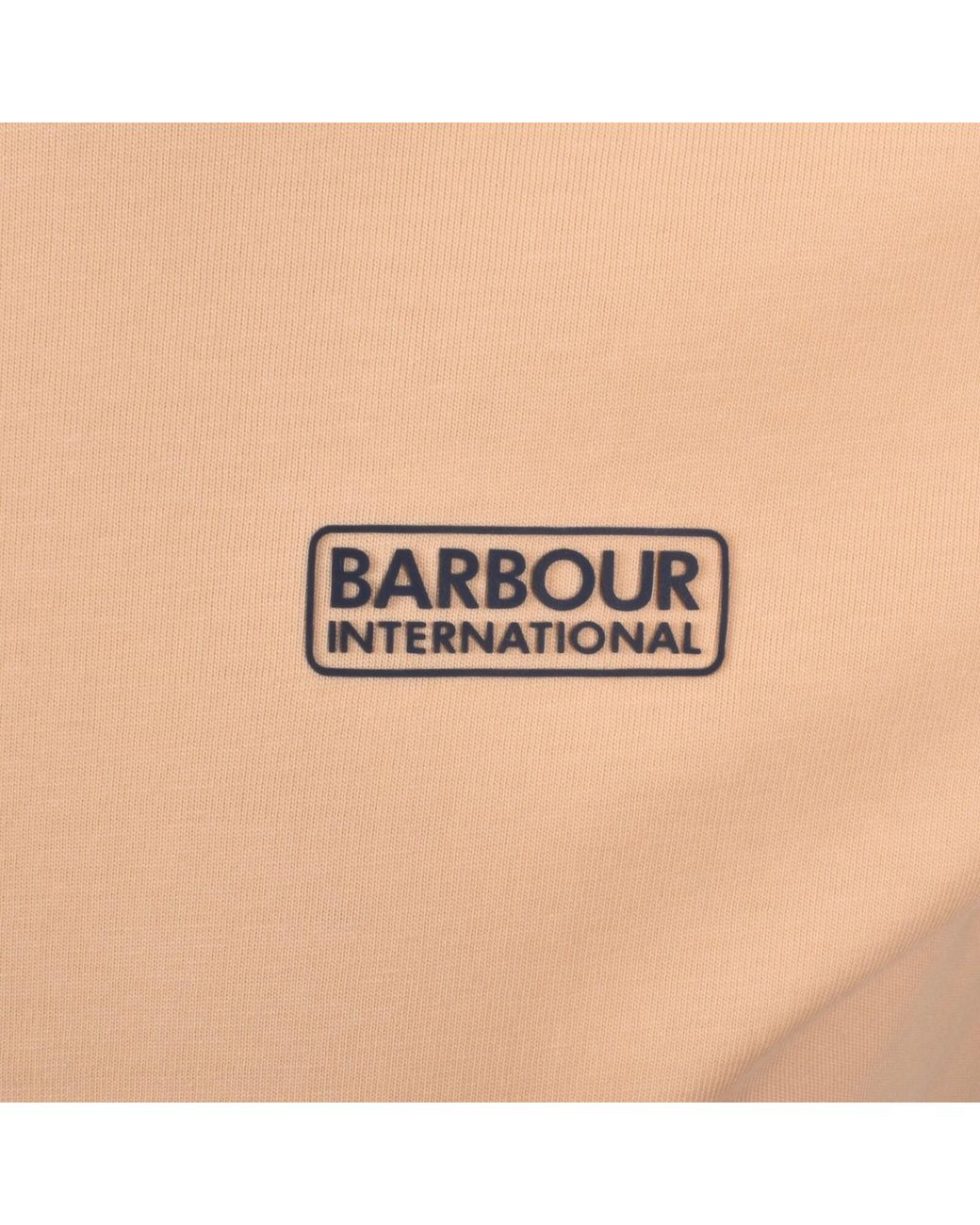 Barbour Natural Deep Cuff T Shirt for men