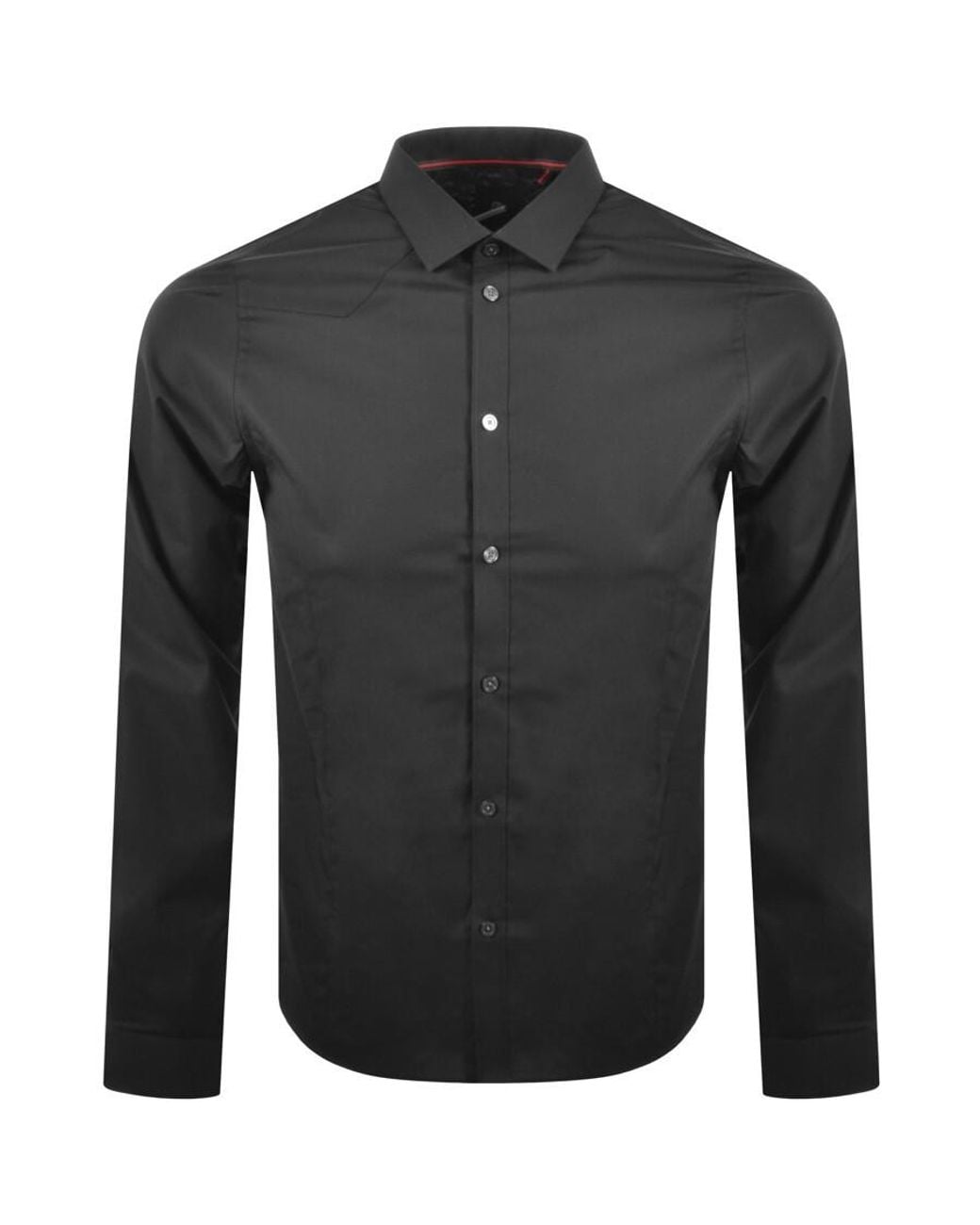 Luke 1977 Black Butchers Pencil Shirt for men