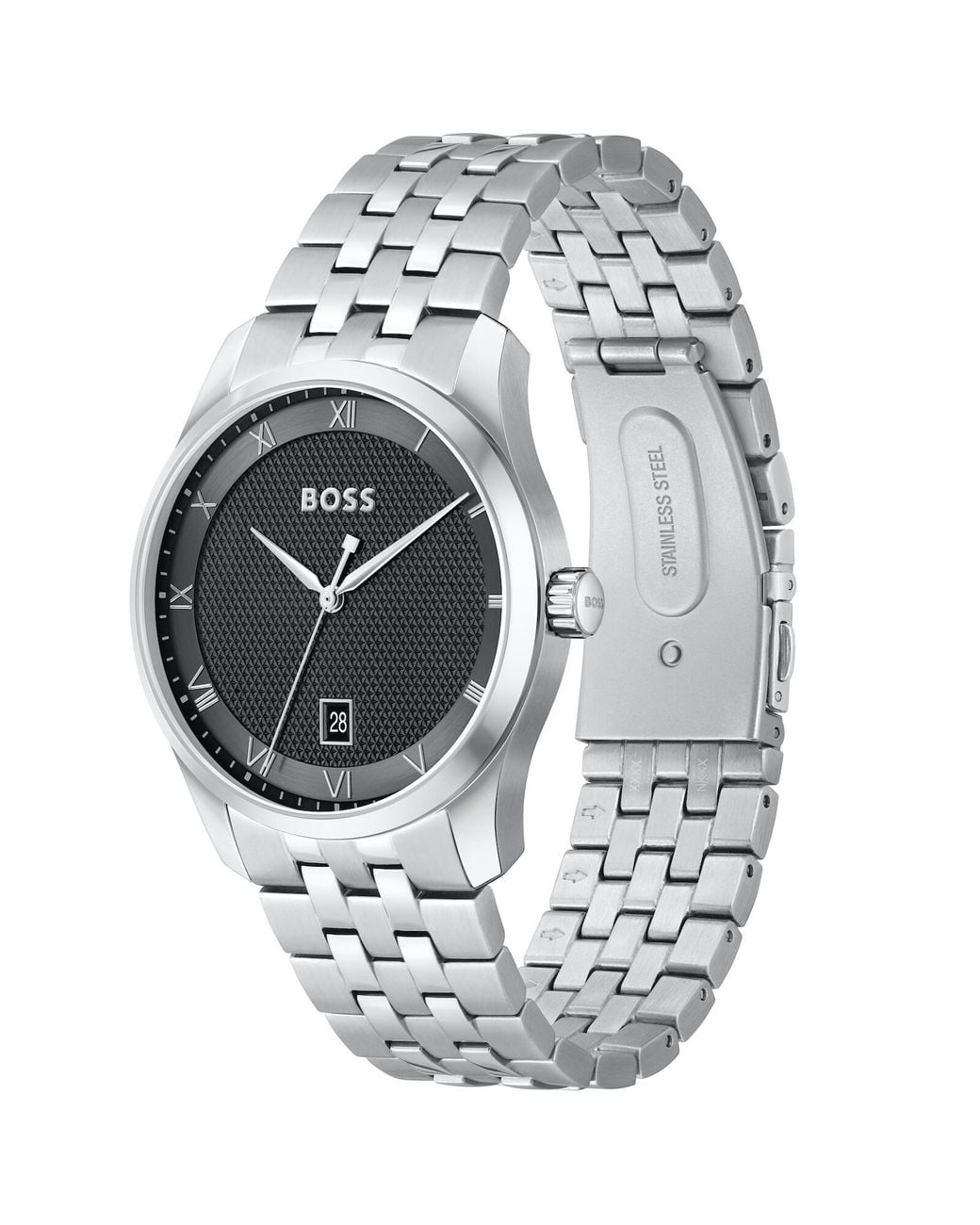BOSS BUSINESS Metallic Boss Principle Watch for men
