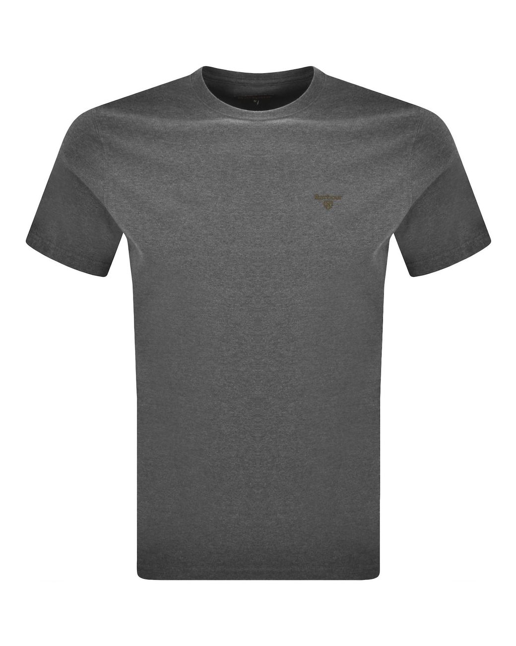 Barbour Gray Sports T Shirt for men