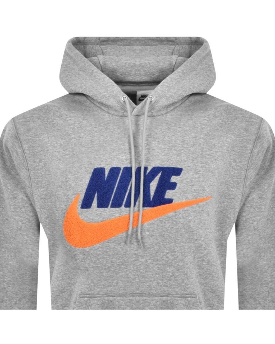 Nike Club Hoodie in Grey for Men Lyst UK