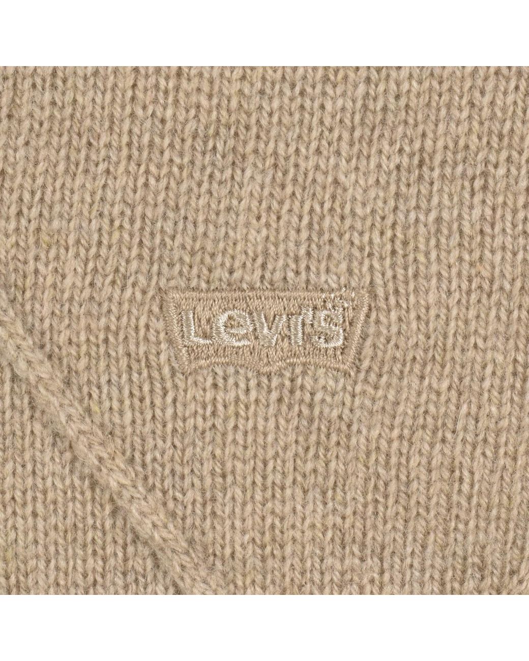 Levi's Brown Crew Neck Knit Jumper for men