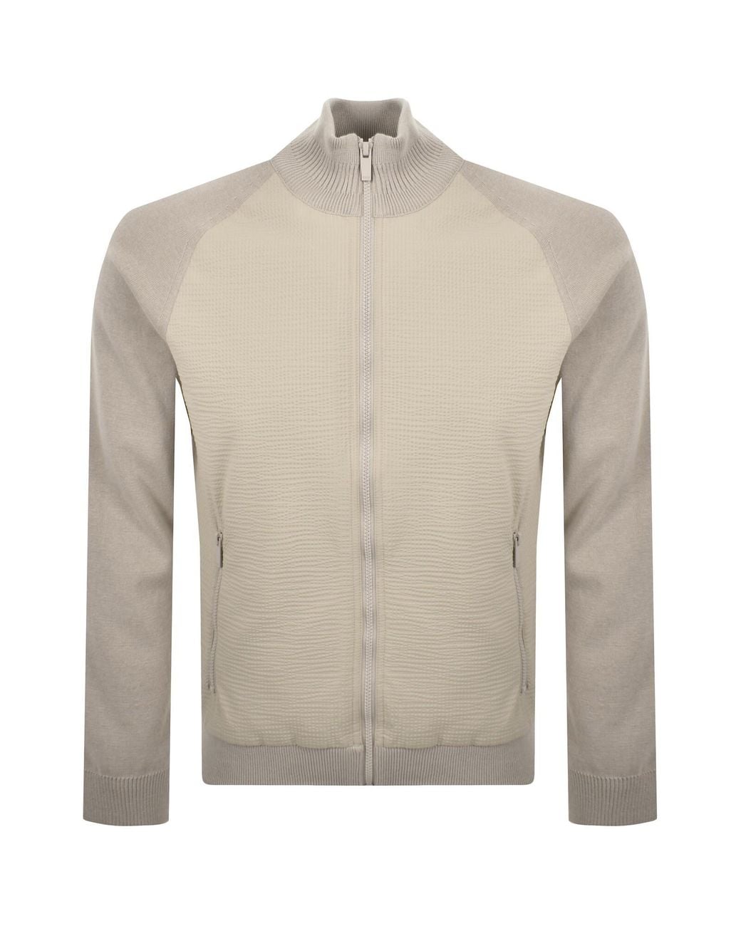 BOSS BUSINESS Gray Boss P Jiorge Knit Jumper for men