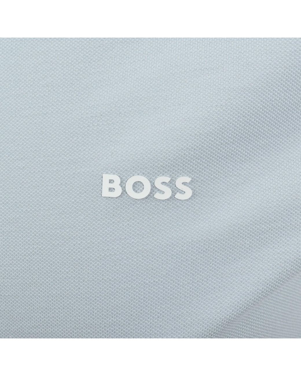 BOSS BUSINESS Blue Boss Parlay 190 Polo T Shirt for men