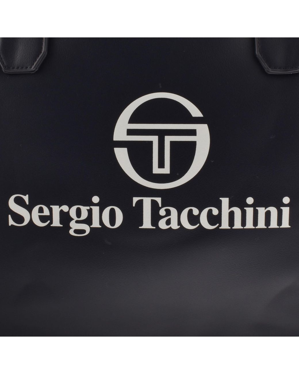 Sergio Tacchini Black Railton Holdall Bag for men