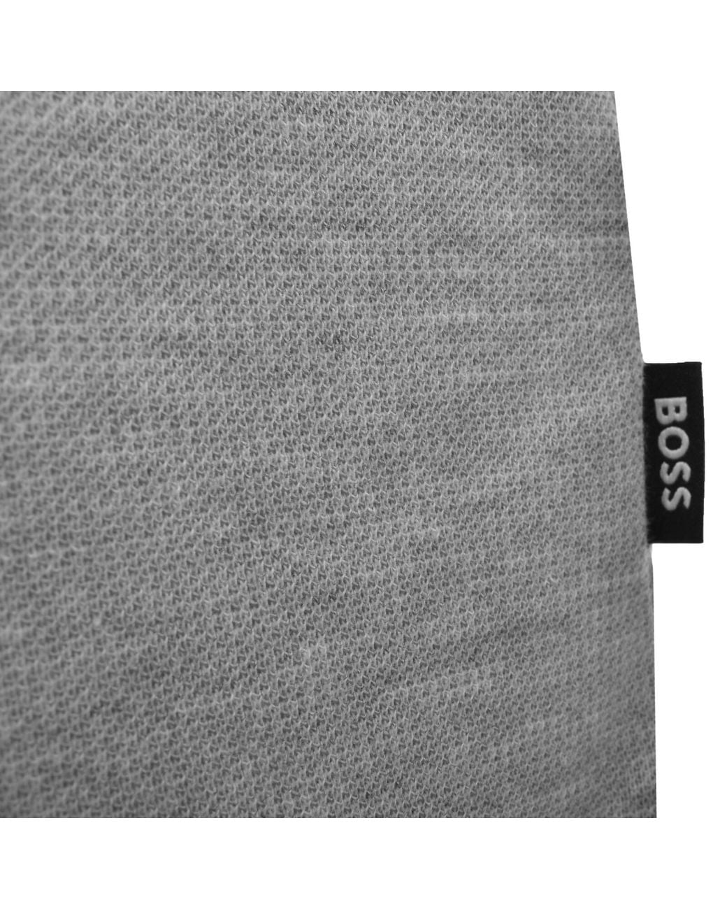 BOSS BUSINESS Gray Boss H Parlay 81 Polo for men