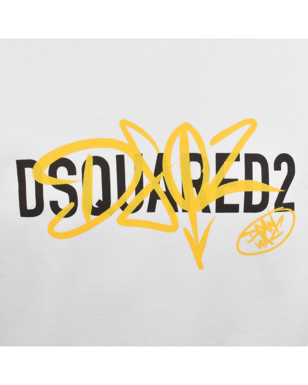 DSquared² White Cool Fit Sweatshirt for men