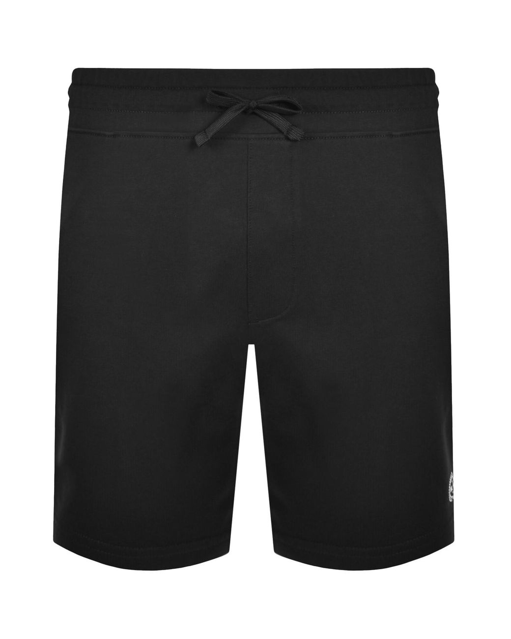 Marshall Artist Black Delta Logo Shorts for men