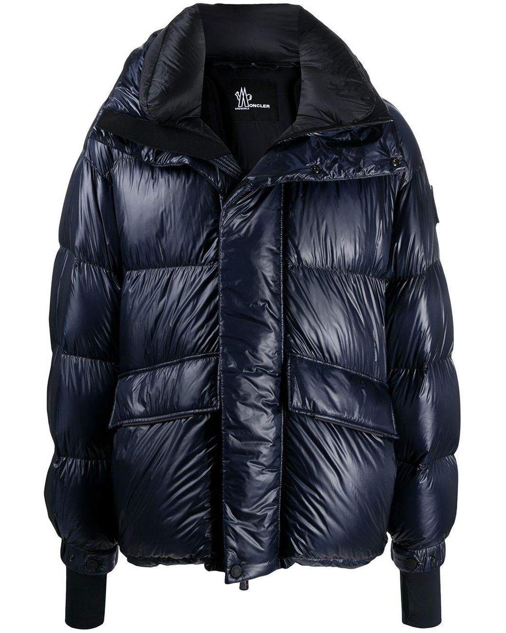 3 MONCLER GRENOBLE Velcro Logo Puffer 