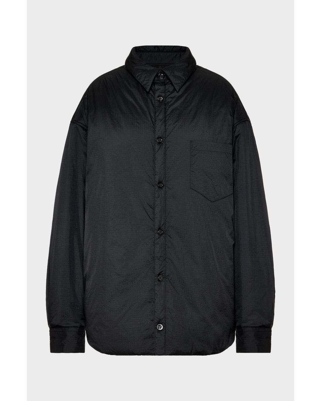Maison Margiela Black Padded Shirt Jacket