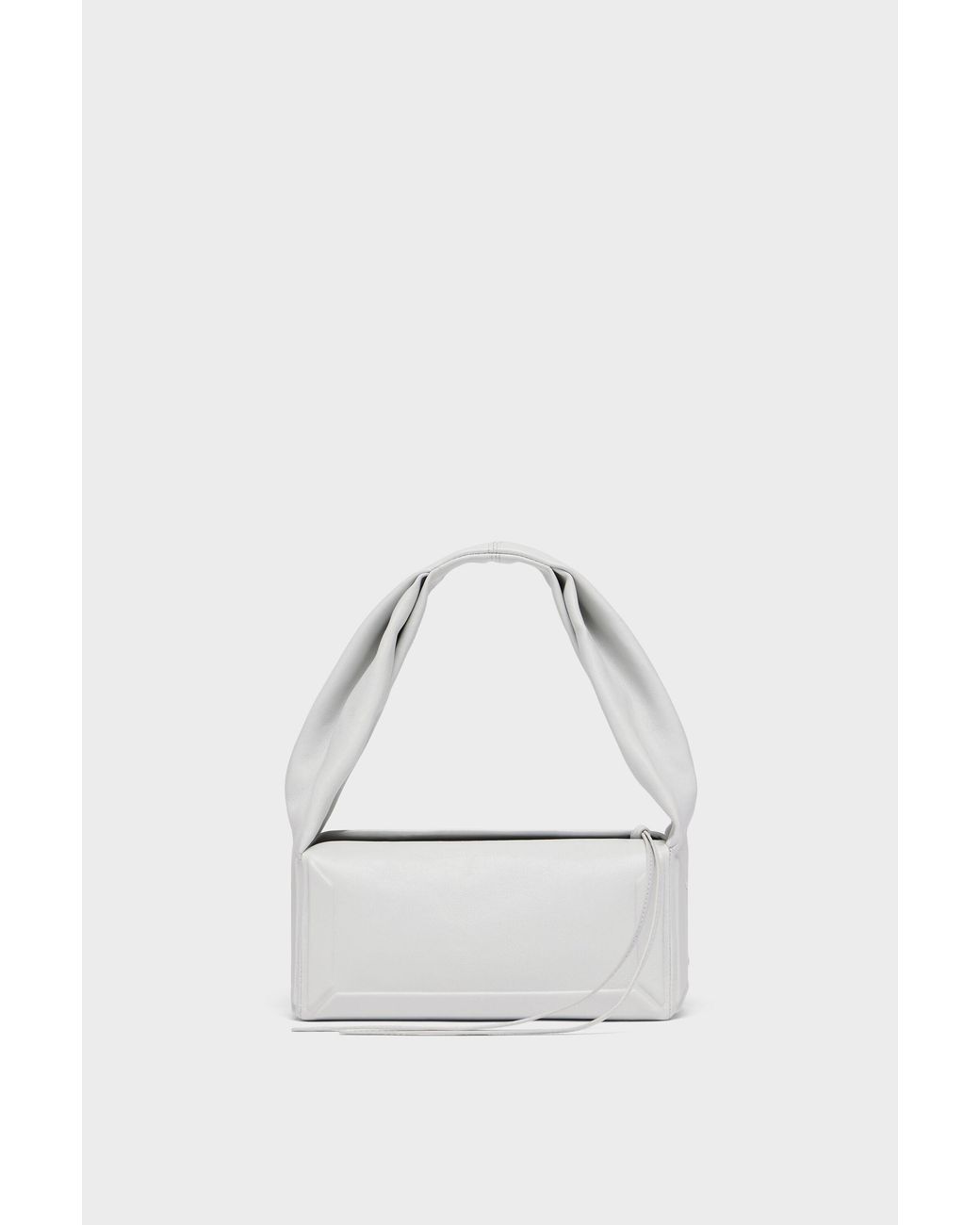 Maison Margiela White Box Bag East West Small
