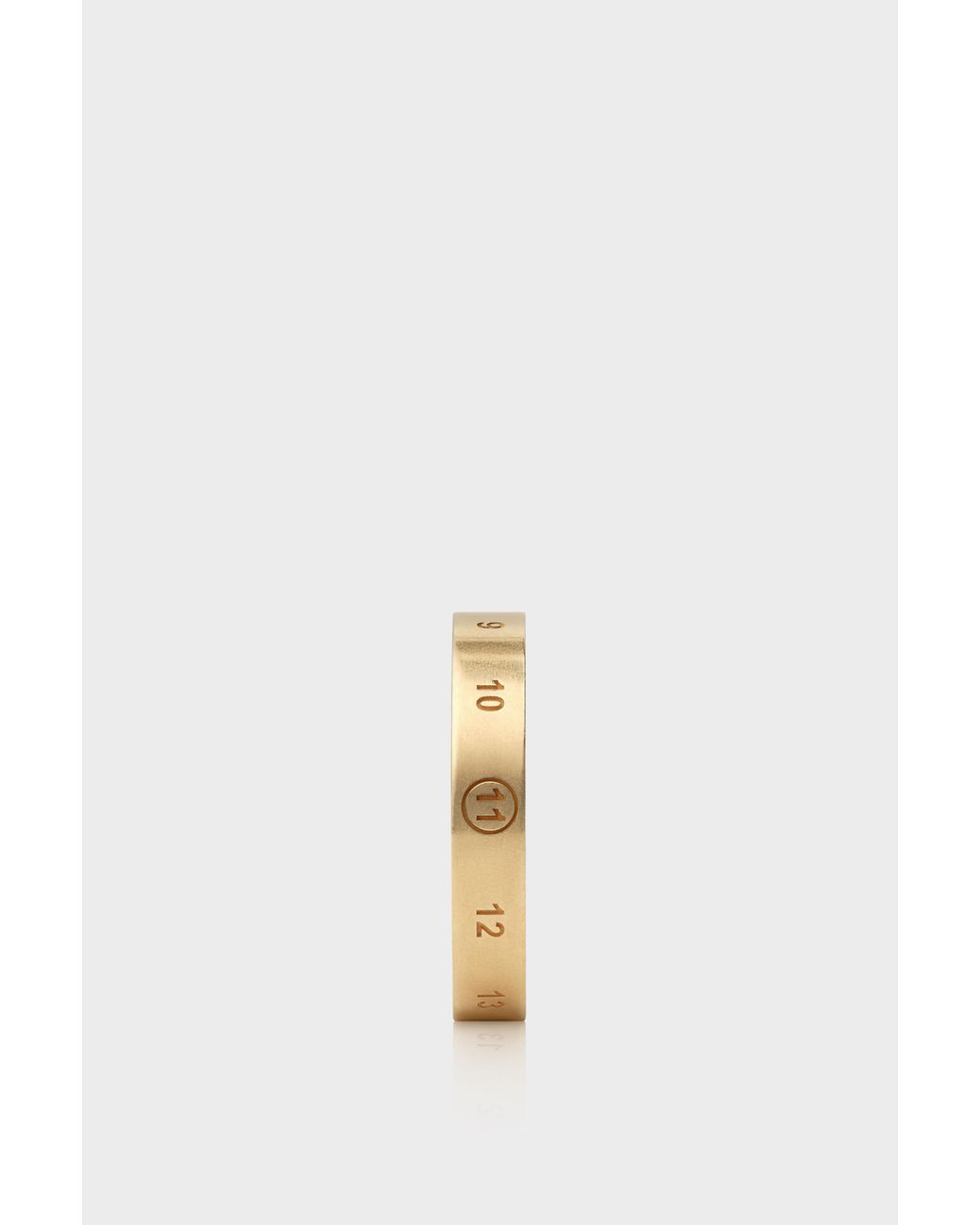 Maison Margiela Multicolor Numeric Ring 3Mm