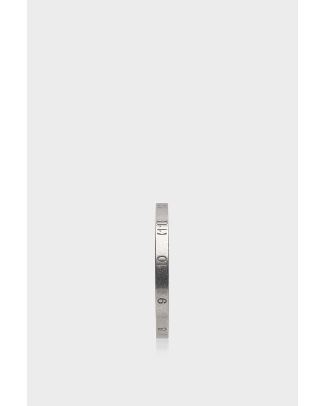 Maison Margiela White Numeric Ring, Größe