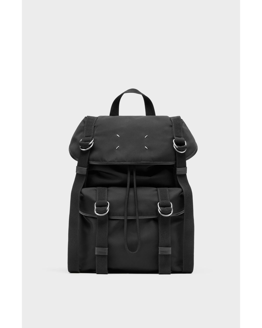 Maison Margiela Black High Tech Medium Backpack