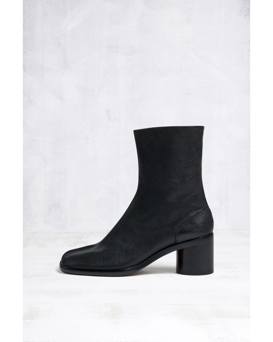 Maison Margiela Black Tabi Ankle Boots for men