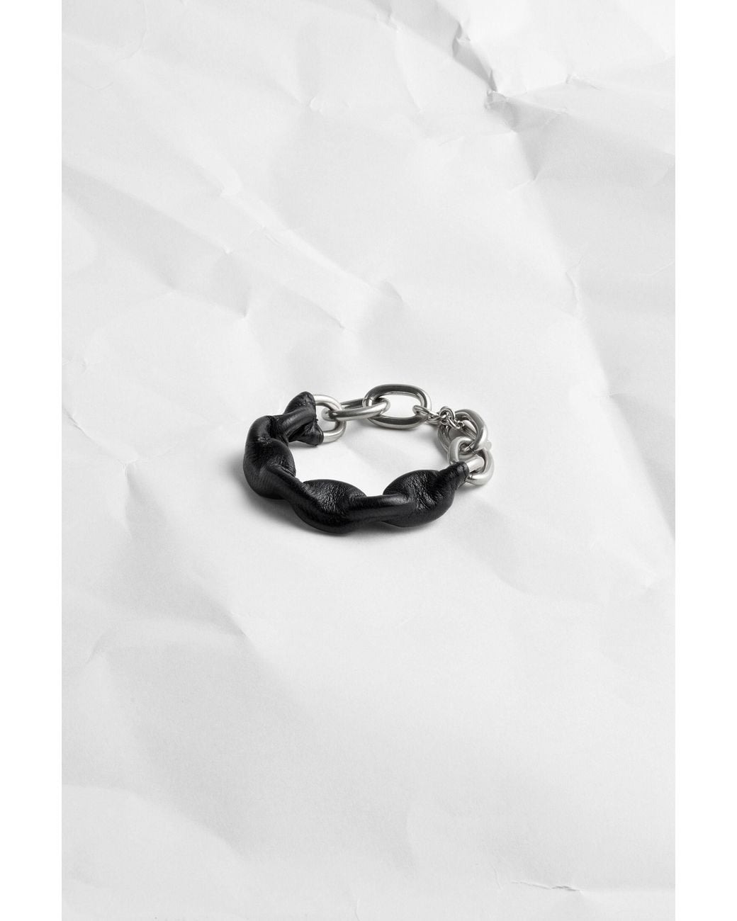 Maison Margiela White Link Big Chain Bracelet