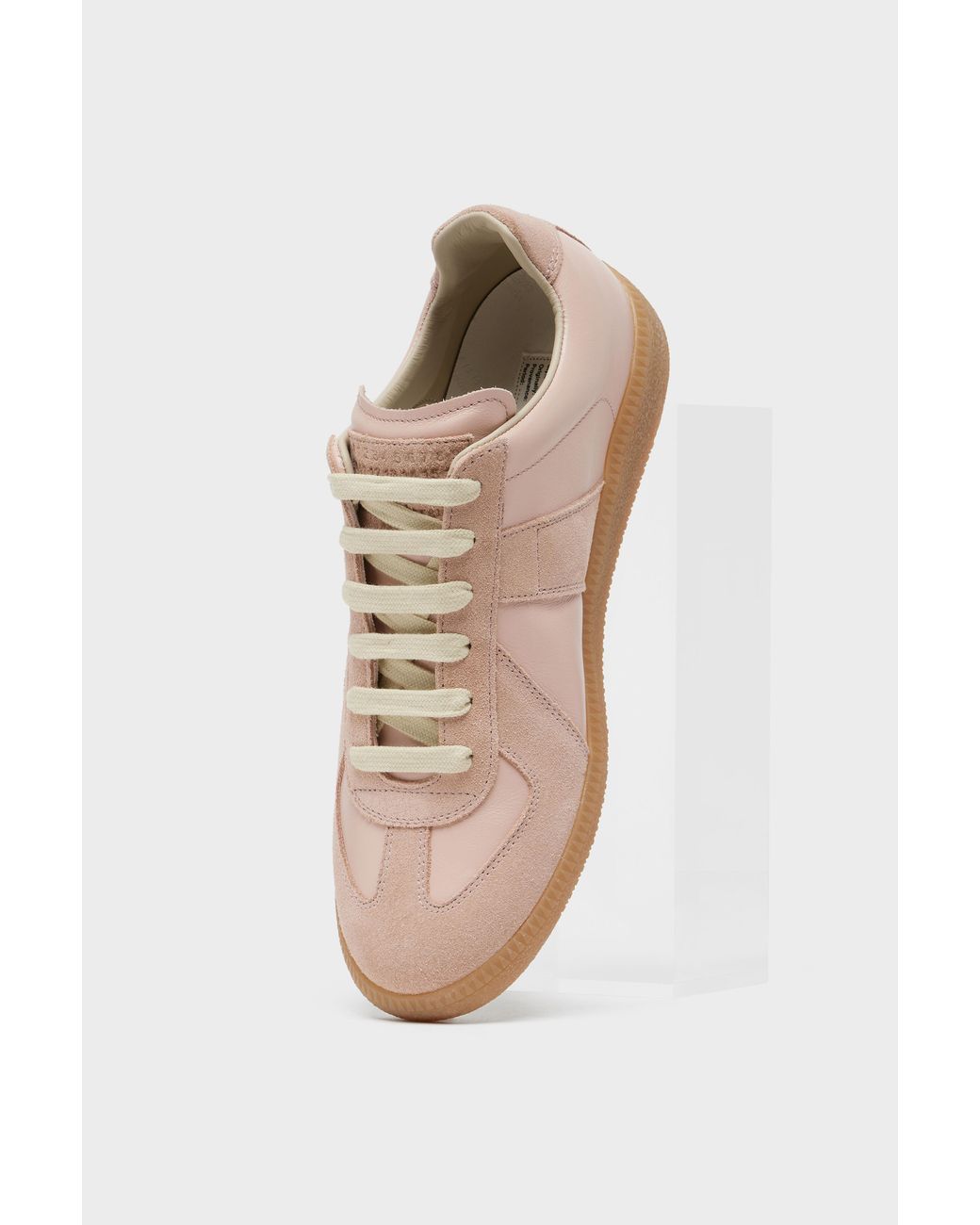 Maison Margiela Natural Replica Lace-Up Sneakers