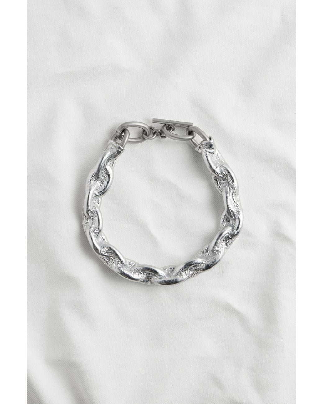Maison Margiela Gray Link Big Chain Choker