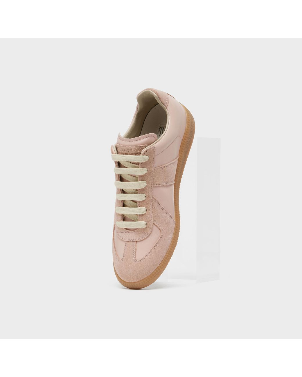 Maison Margiela Natural Replica Lace-Up Sneakers