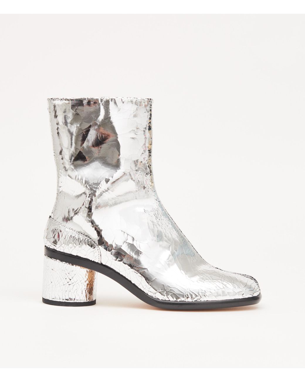 Maison Margiela White Tabi Broken Mirror Boots for men