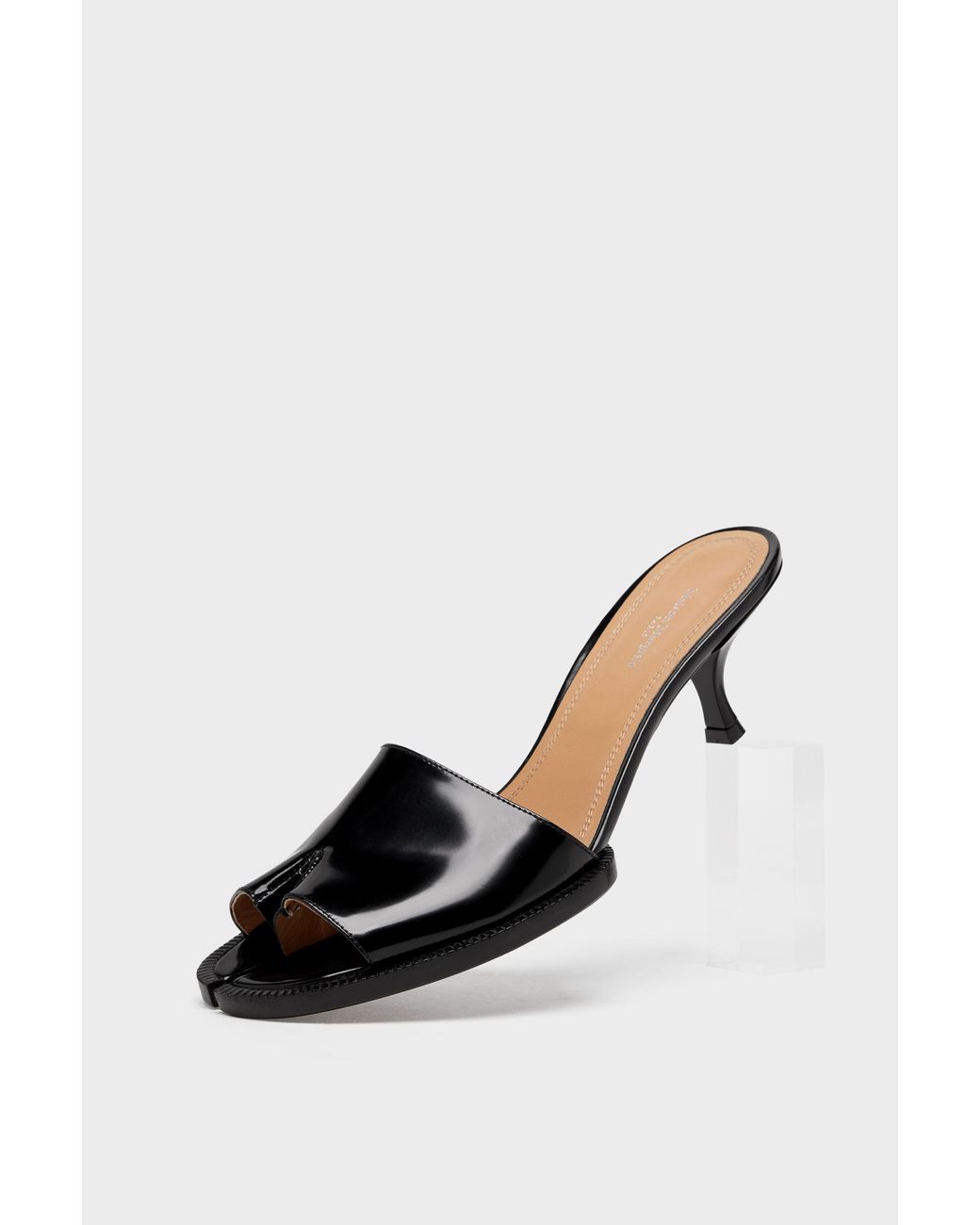 Maison Margiela Black Tabi City Sandal
