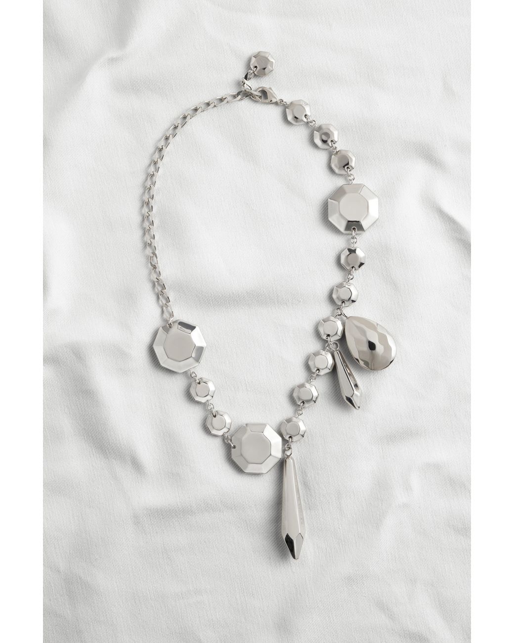 Maison Margiela White Chandelier Necklace