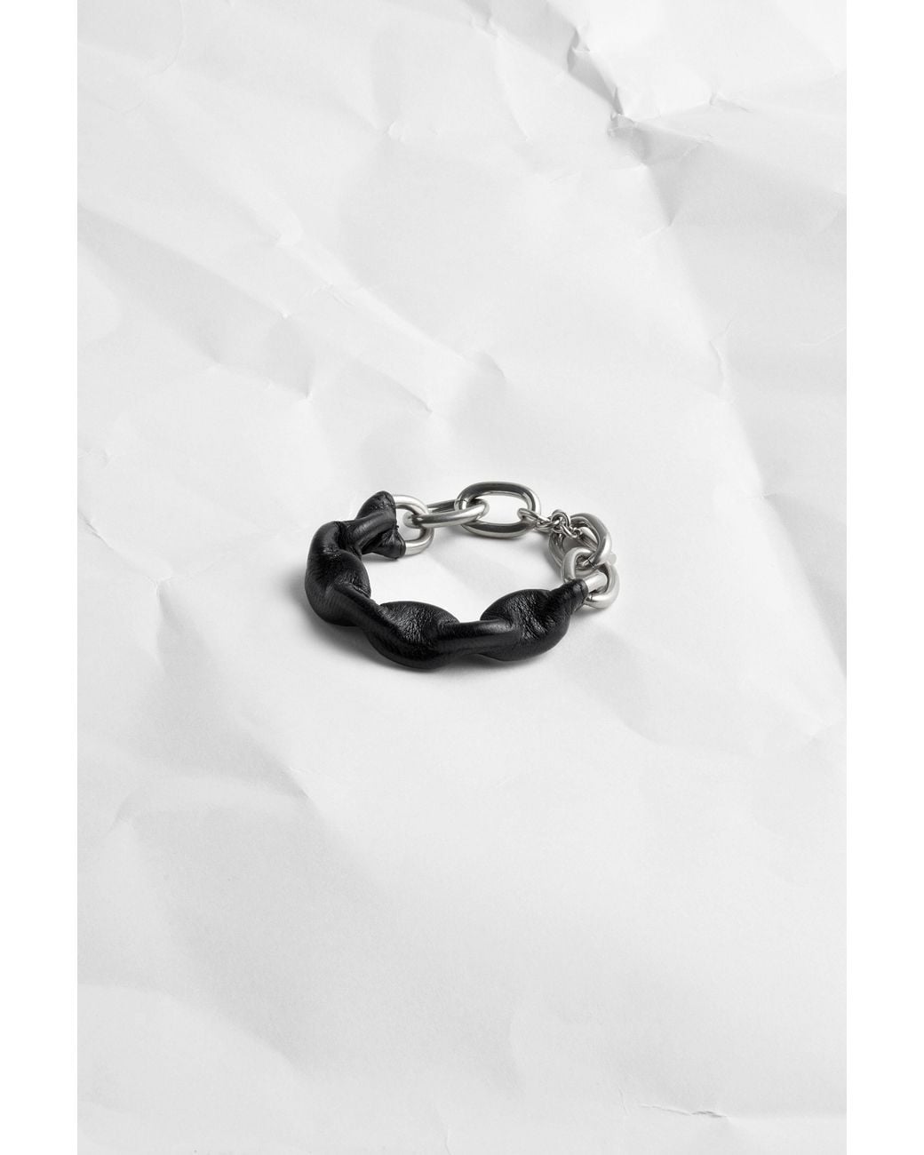 Maison Margiela White Link Big Chain Bracelet