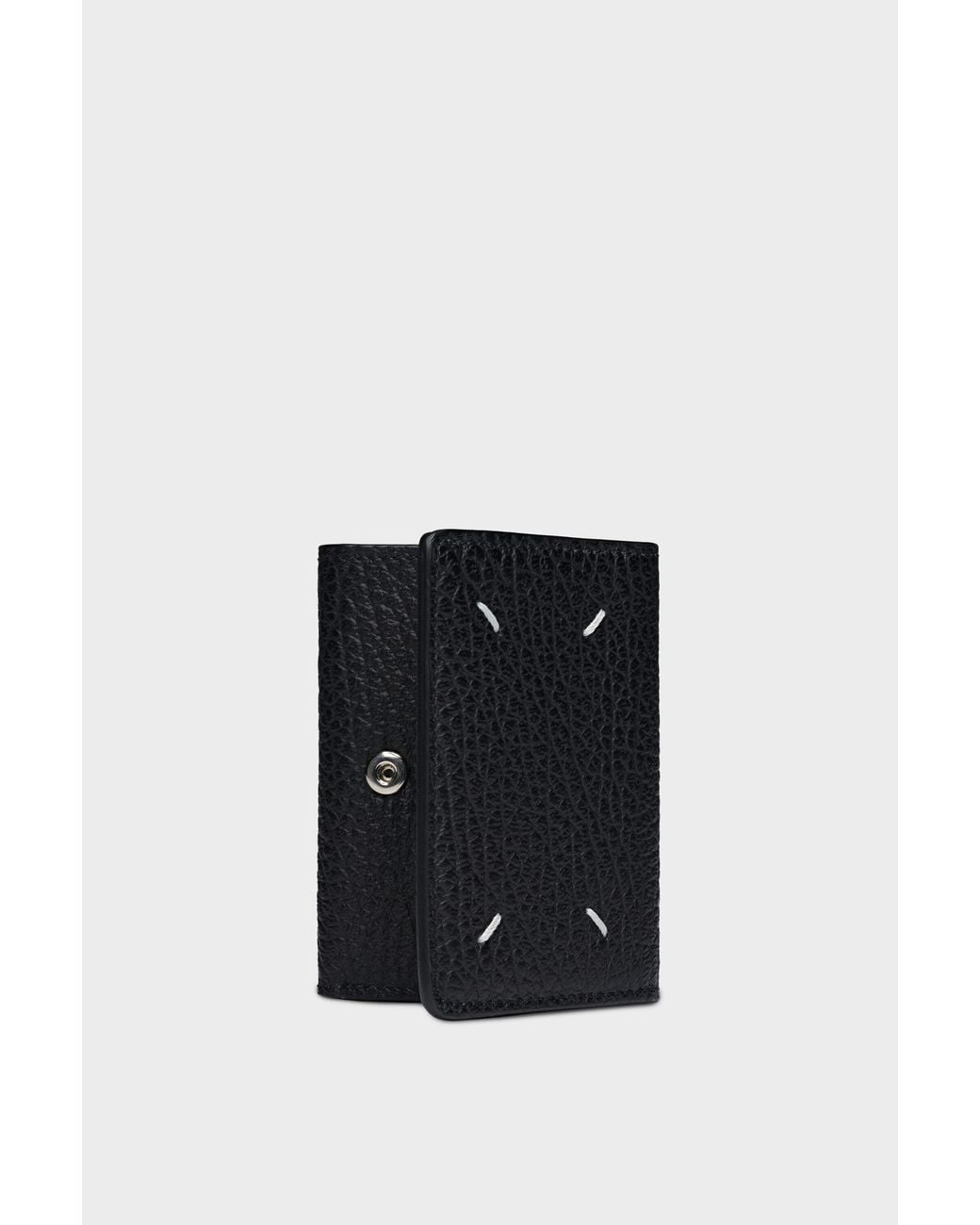 Maison Margiela Black Four Stitches Pocket Wallet