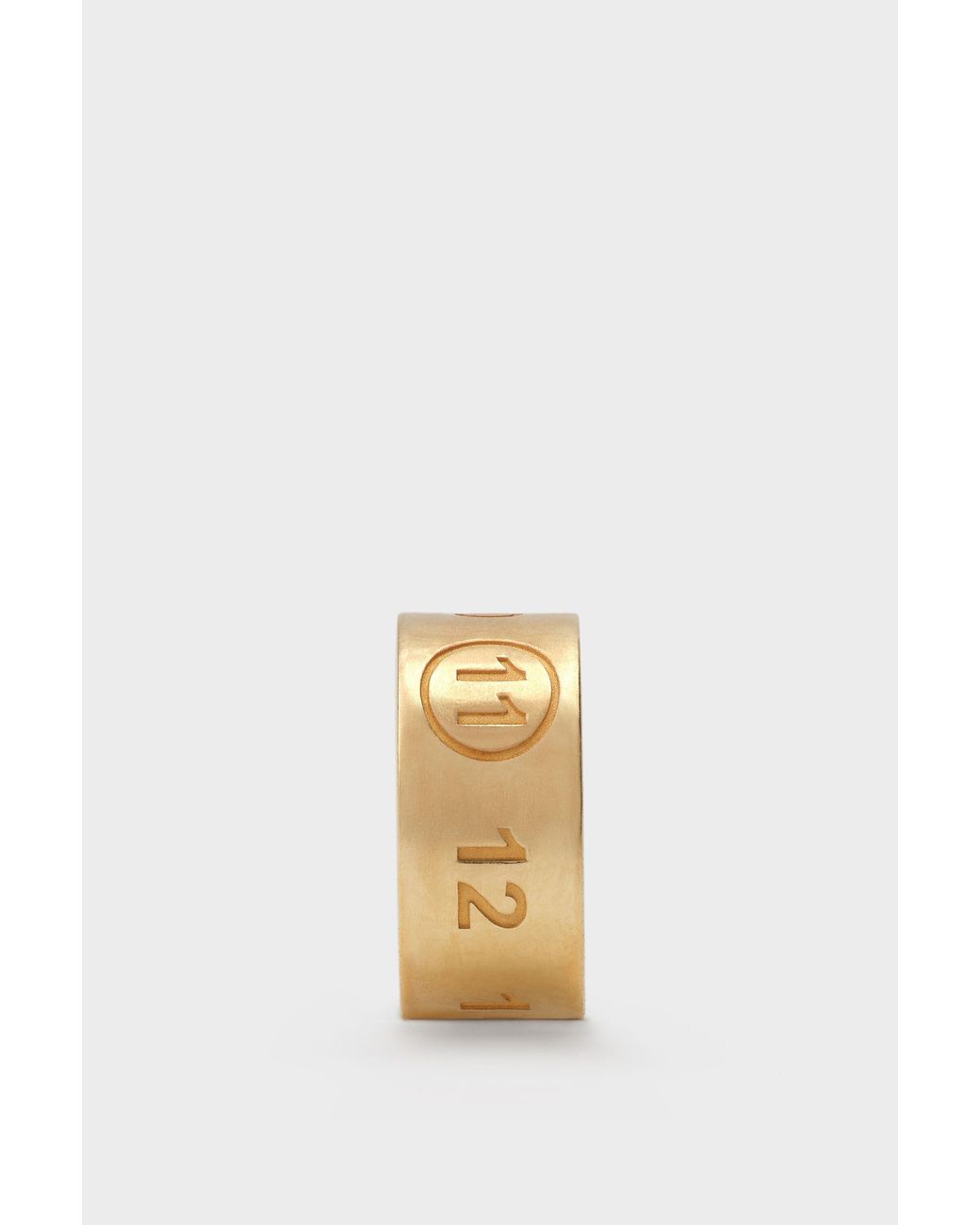 Maison Margiela Metallic Numeric Ear Cuff