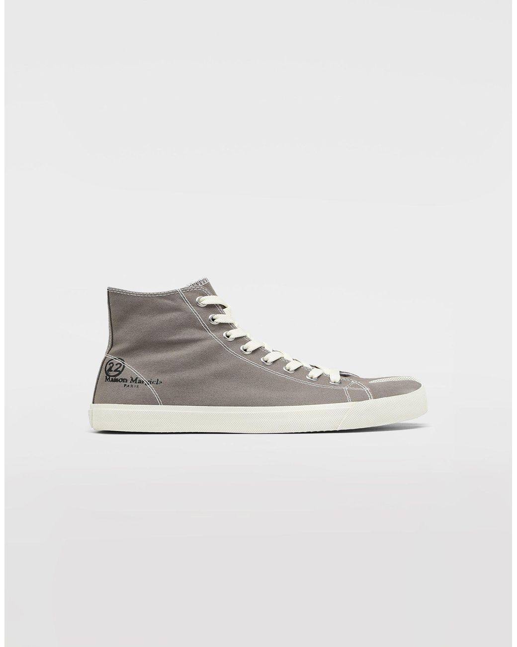 Maison Margiela Hi-Top Vandal Tabi Canvas Sneakers | Hervia