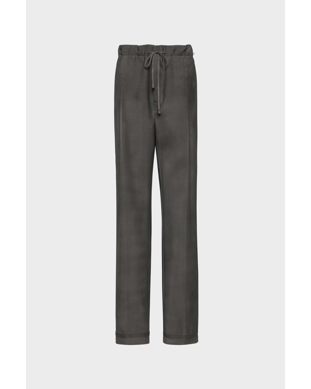 Maison Margiela Gray Wool Mohair Trousers