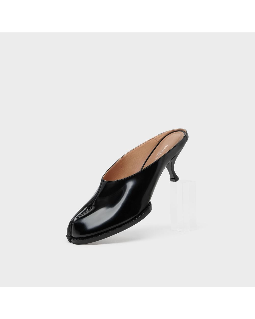 Maison Margiela Black Tabi City Evening Mule
