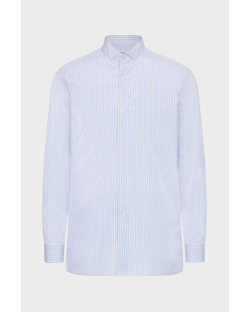 Maison Margiela White Striped Cotton Shirt for men