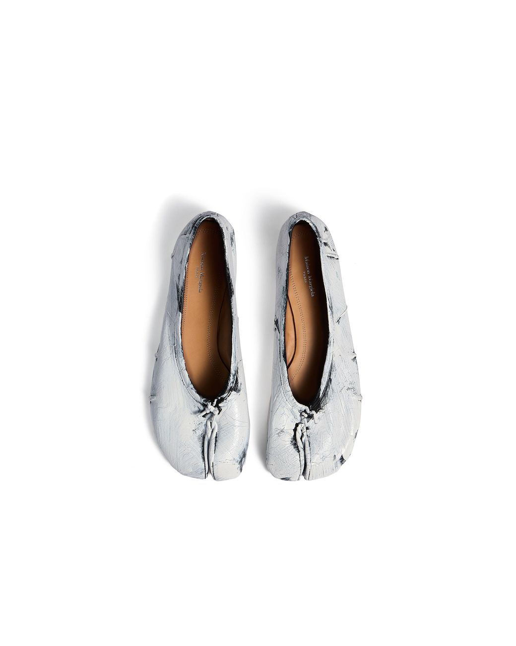 Maison Margiela White Tabi New Ballerina