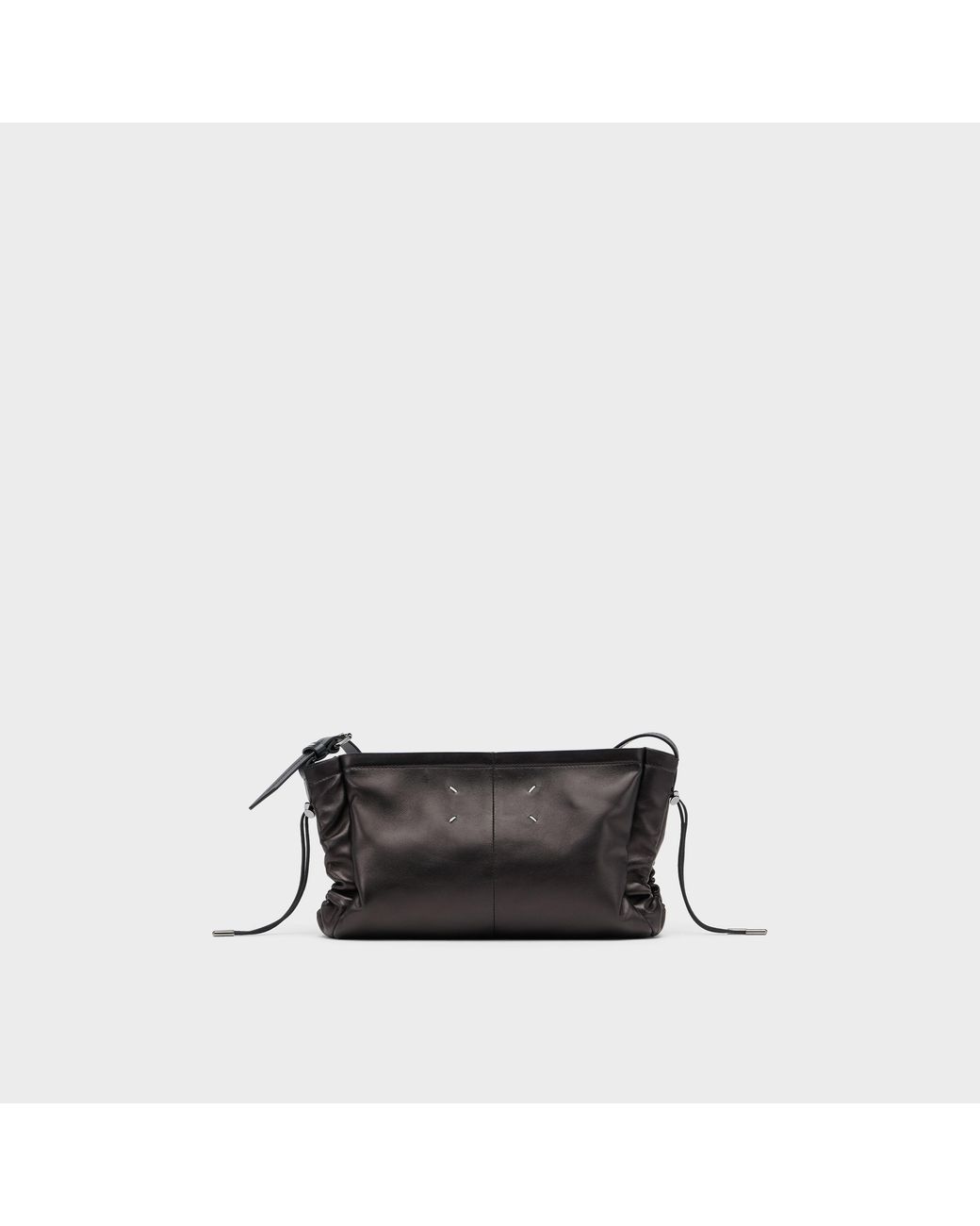 Maison Margiela Black Drawstring Shoulder Bag