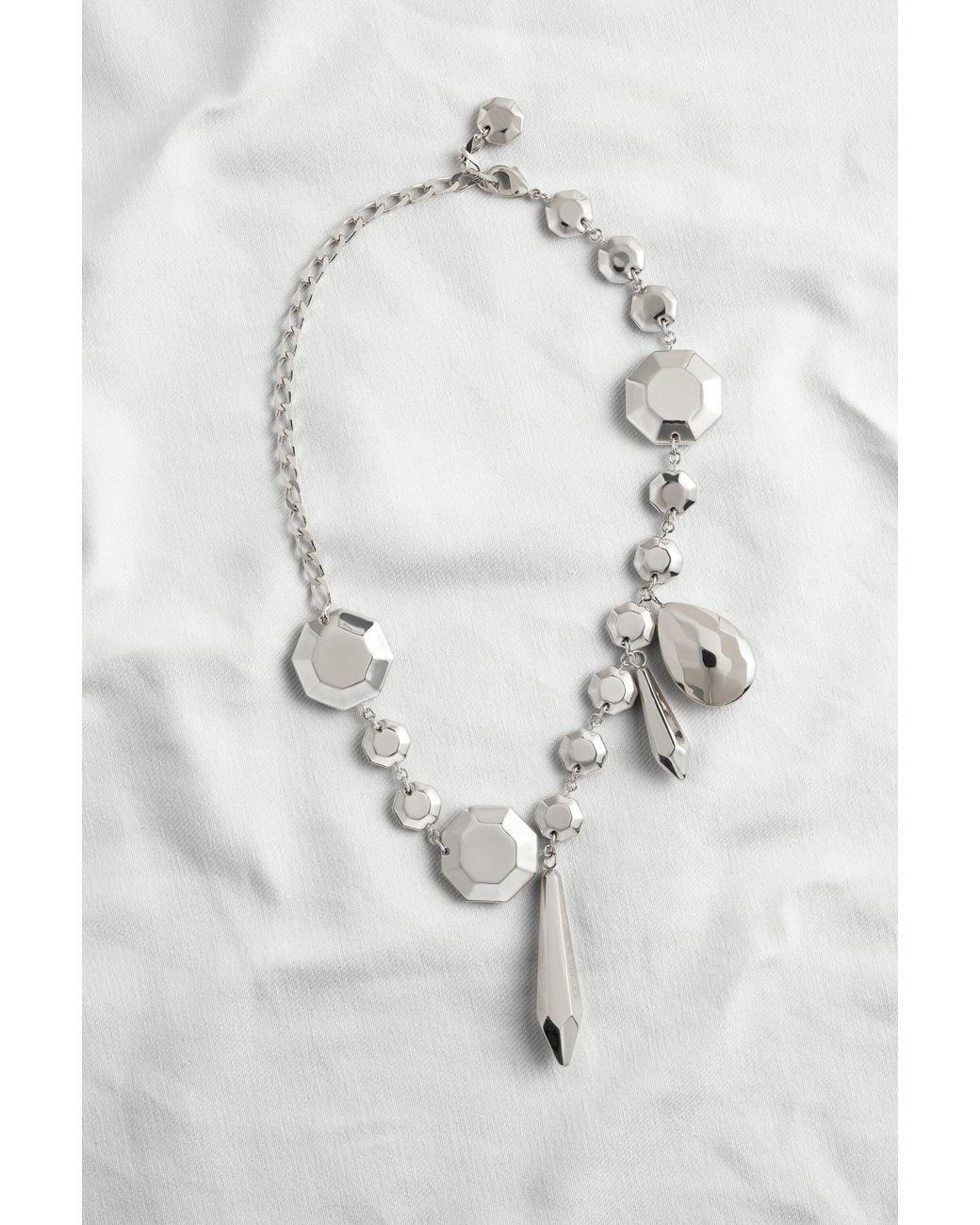 Maison Margiela White Chandelier Necklace