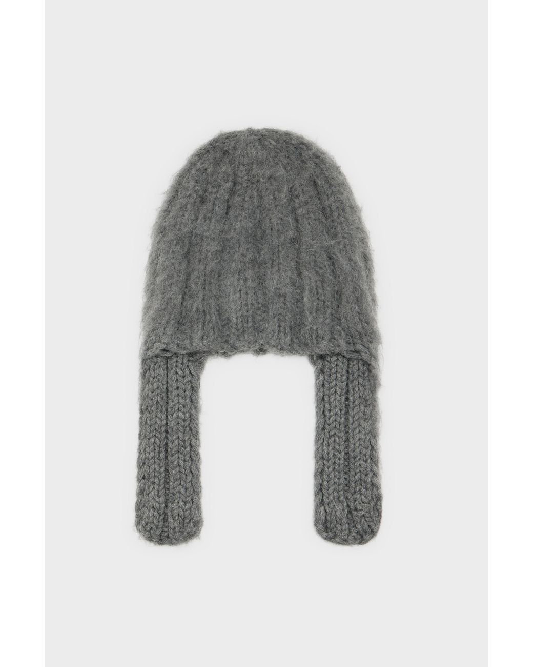 Maison Margiela Gray Alpaca Wool Beanie for men