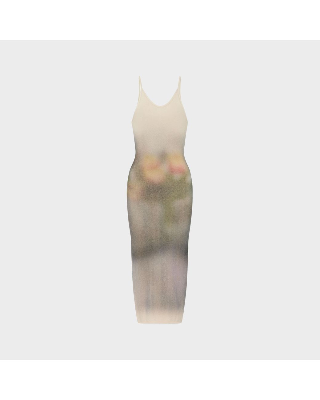 Maison Margiela Natural Knit Maxi Dress