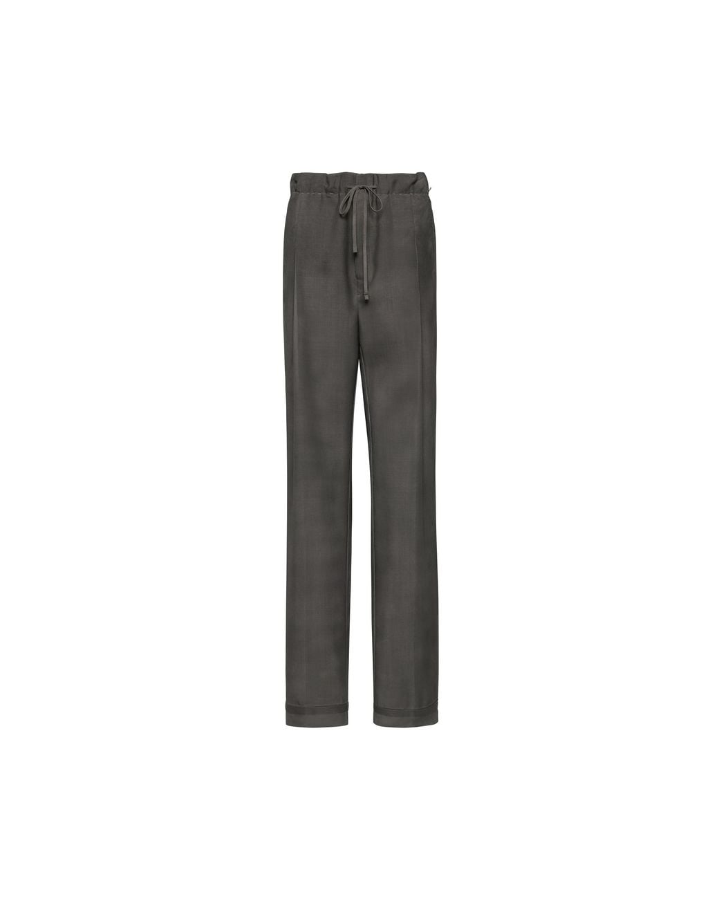 Maison Margiela Gray Wool Mohair Trousers