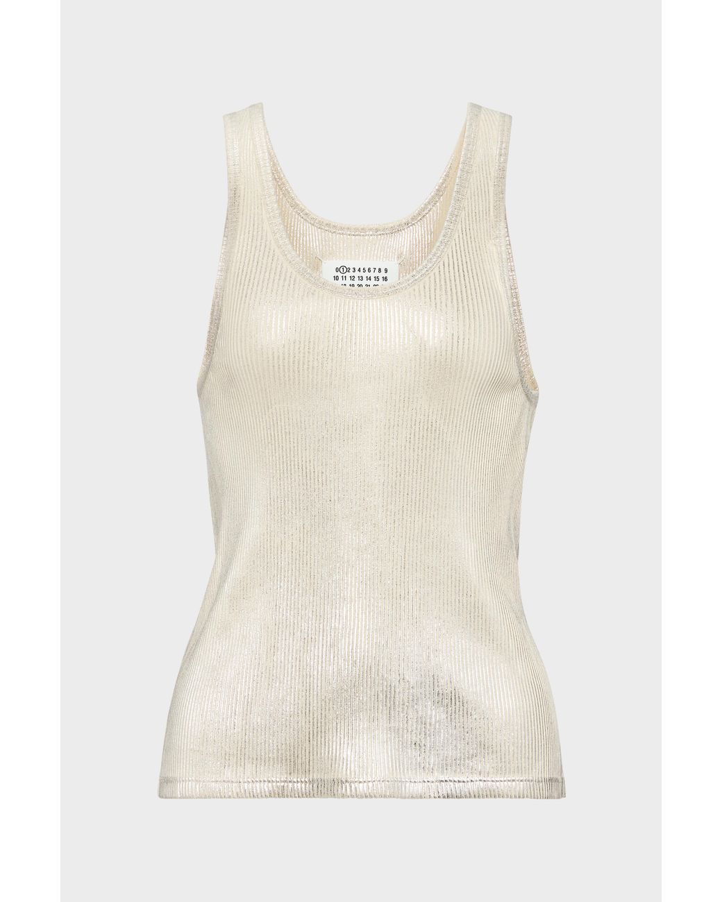 Maison Margiela Natural Print Tank Top